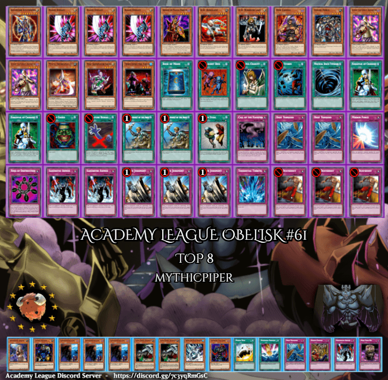 obelisk 61 top 8 list mythicpiper orig