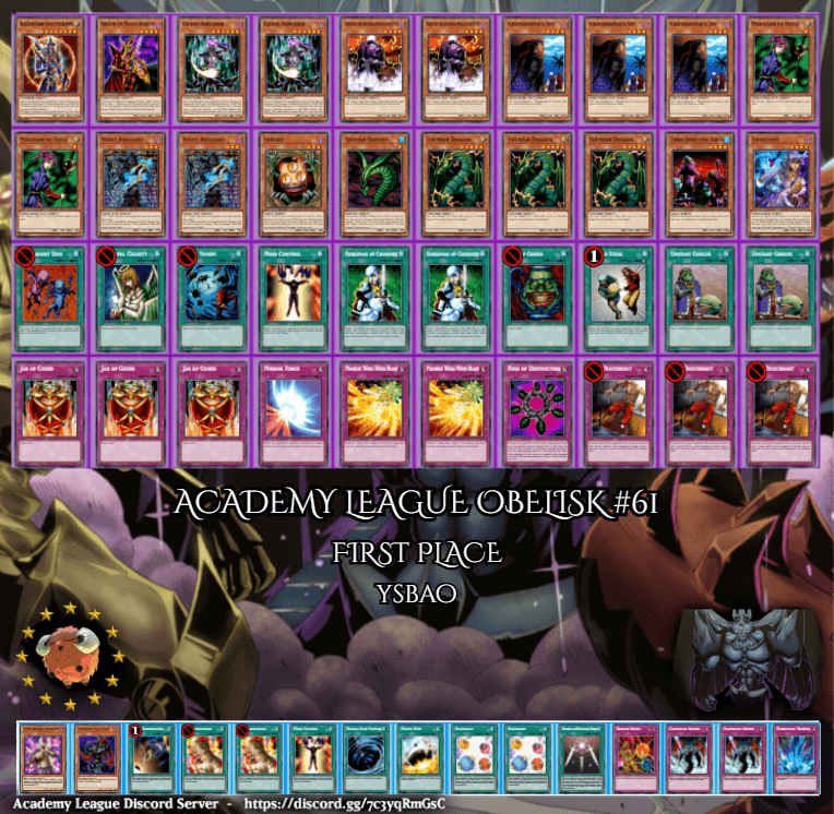 obelisk 61 top 8 list ysbao orig