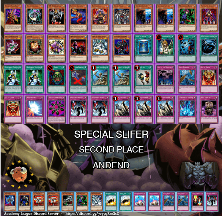 special slifer 2026 andend 2nd orig