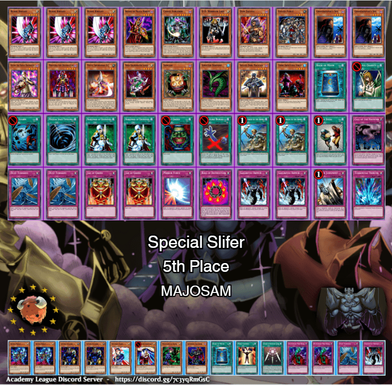 special slifer 2026 majosam 5th place tied orig