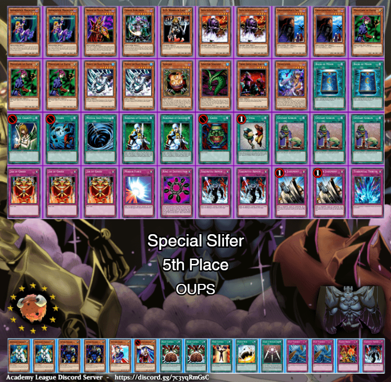 special slifer 2026 oups 5th place tied orig